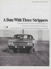 1970 Plymouth Road Runner Ford Tornio Chevelle SS Vintage Magazine Article Ad 70