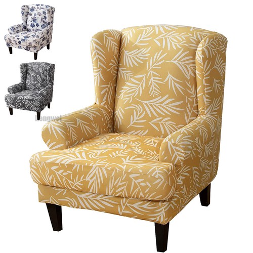 Jacquard wingback chair covers - wingback,