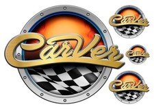 Carver boat 50s racing round - carver,