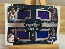 JACKSON,GILES,REED,EVANS NBA 2017-18 DOMINION QUAD ROOKIE MATERIALS #/99 (SUNS)
