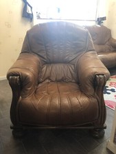 Vintage Leather 1 Seater Sofa