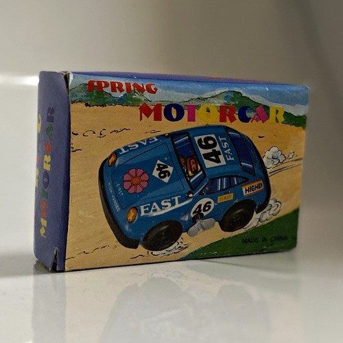 Tin clockwork wind - wind-up, toy