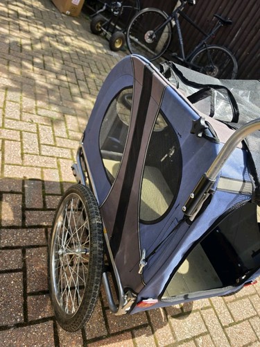 Doggyhut blue bicycle - doggyhut, trailer