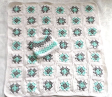 White Cotton Baby Blanket