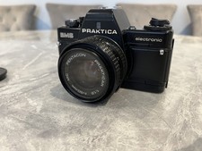 PRAKTICA BMS Electronic 35mm SLR Camera Pentacon 50mm F1.8 Len Immaculate  EXCON