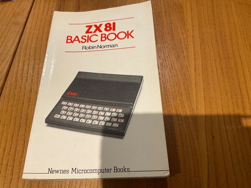 Zx81 basic book - zx81, by