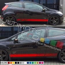 Mirror Stripe For Ford Fiesta ST RS 2013 2014 2015 2016 2017 2018 MK4 MK3 carbon