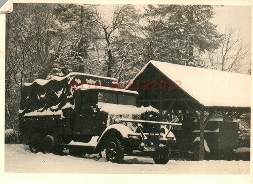 Photo ww2 truck henschel in - photo,, ww2,