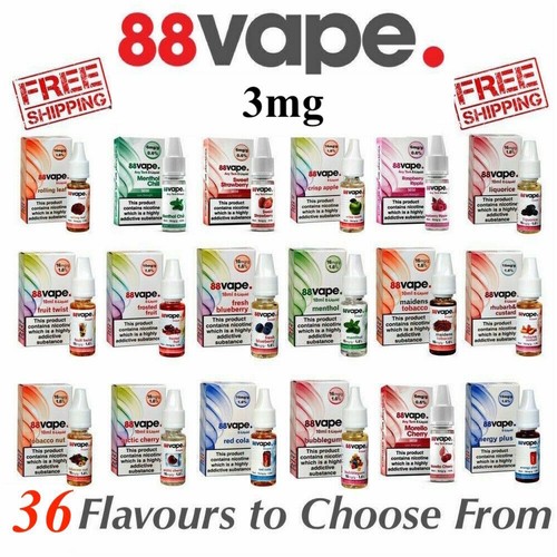 Vape liquid 3mg nicotine - 88, e