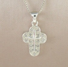 .925 Sterling Silver Cross