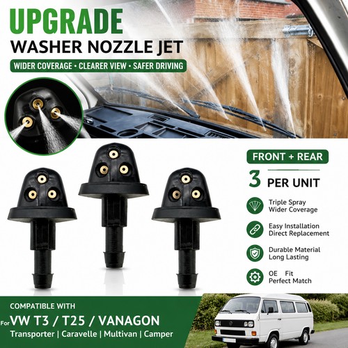 Jet windshield washer nozzle - washer,