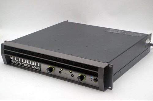 Crown macro tech 5000i - macro-tech,