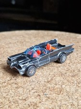 Corgi Juniors Batmobile Batman Diecast Toy Car 1976 DC Comics 1:64 Scale Vintage