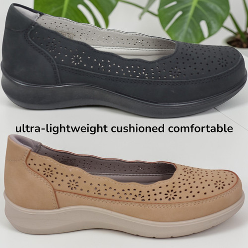 Ladies casual pumps - pumps, slip
