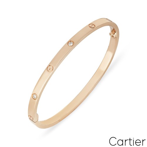 Cartier rose gold diamond - rose,