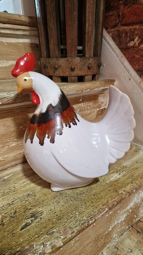 Large stylized ceramic - , rooster