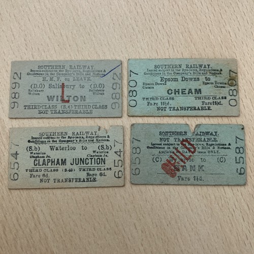 R railway ticket - 4., s.