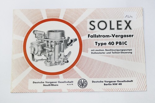 Solex 40pbic 40 - solex,