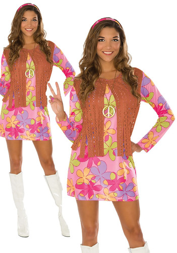 Sunshine hippie costume ladies - sunshine,