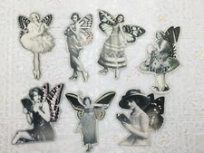 7 ladies with wings die cuts