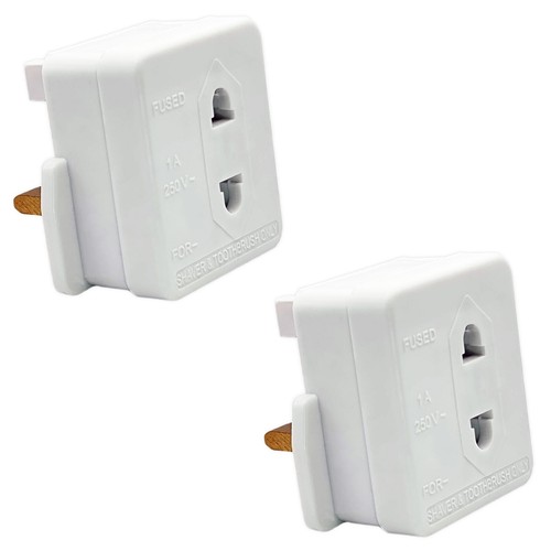 Shaver adaptor fused plug - fused,