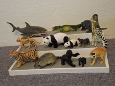 Plastic ELC AAA Wild Animals Zoo Bundle Joblot  Great White Shark, Armadillo Etc