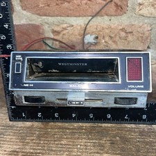 Vintage 8 Track Car Player. Westminster 4 spares only