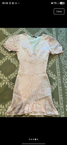 Zara floral mini - floral, dress