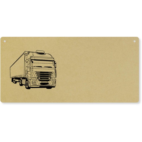 Lorry large wooden wall - wooden,