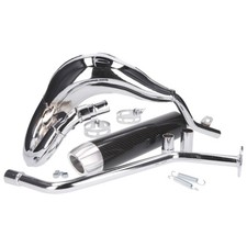 Muffler Chrome Exhaust Turbo