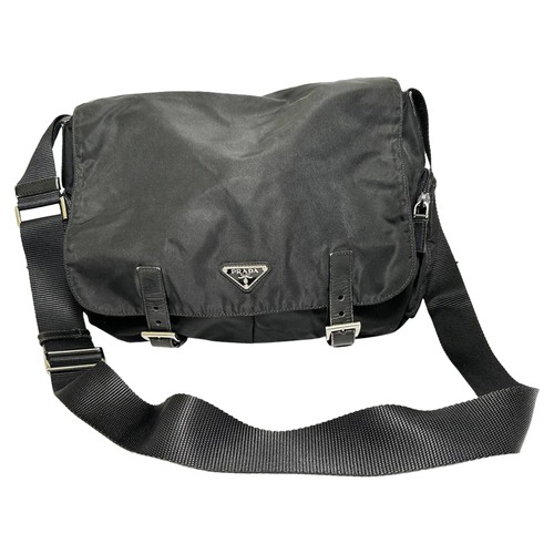 Prada tessuto messenger - prada, bag