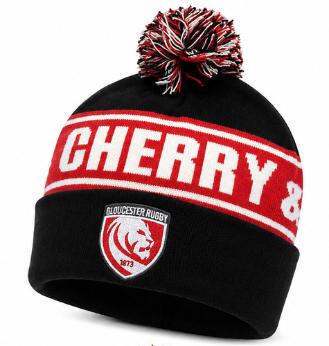 Gloucester rugby beanie hat - gloucester,