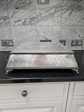 Vintage solid Silver Cake