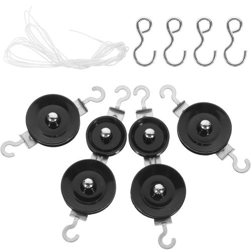 Double pulley block skate - ,