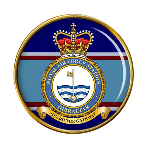 Raf station gibraltar pin - raf,