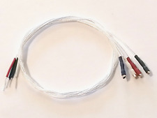 Tonearm Rewiring Cables Litz 5N Silver For Rega RB1000 Pick Ups Tonearms