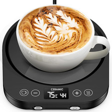 Coffee Mug Warmer, Smart Cup Warmer for Home& Office Desk, Electric Beverage