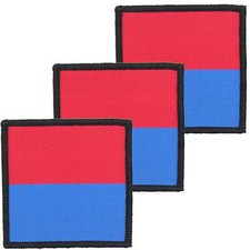 ROYAL ARTILLERY RA CLOTH TRF PATCH HOOK & LOOP 3X TRF PACK