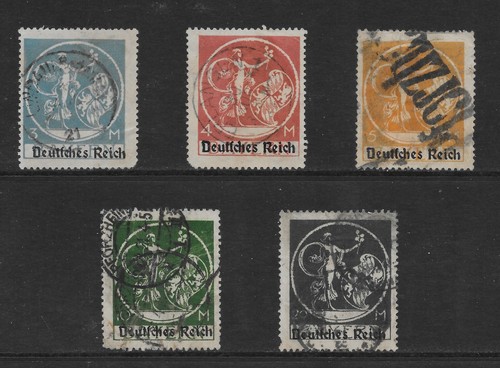 Bavaria scott 271 275 used - scott,