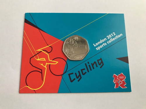 2011 50p olympic coin - 50p, pack