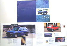 Peugeot 106 XSi XT XR XN Original 1993 UK Brochure