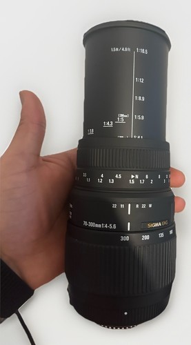Sigma 300mm 5 - 70-300mm, dc