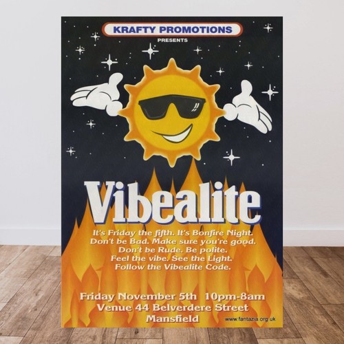 Vibealite bonfire night - vibealite, rave