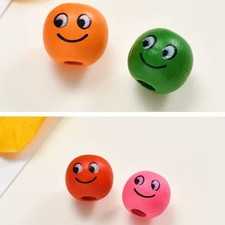 5 x Multi-Colour Wooden Doll