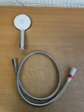 Mira Showers Zest 90mm 3-Spray Eco Shower Head and Hose - Chrome