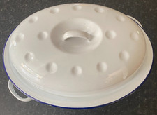 Enamel Roasting Tin with Lid -