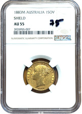 VERY RARE R2 AU55 1883