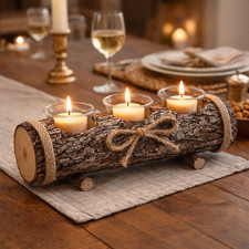 Rustic Wood Effect Triple