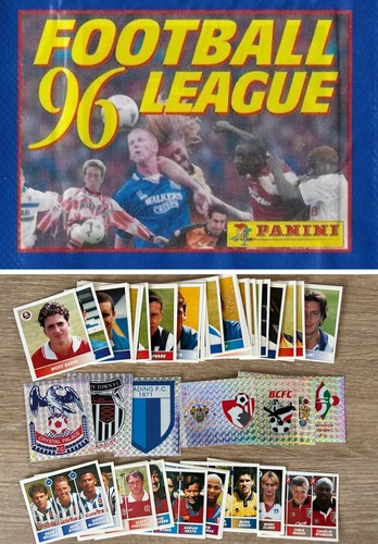 Panini 1996 football league - football,