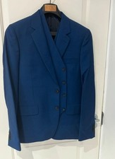 Paul Smith Blazer and Waistcoat Mens Large Navy Blue